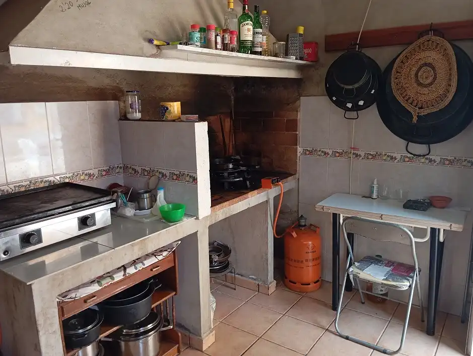 Cocina de Casa o chalet en venta en Elche / Elx con Jardín privado, Terraza y Piscina