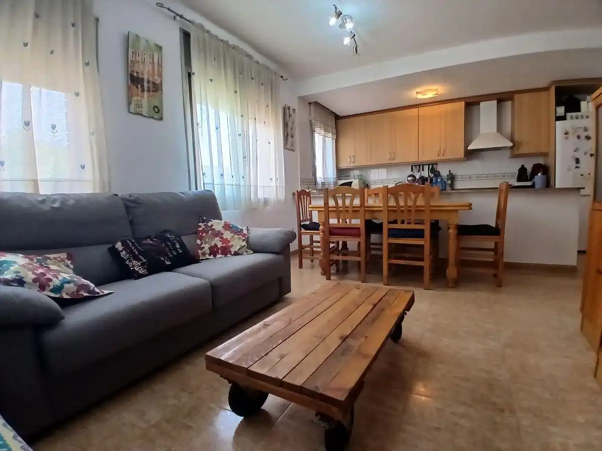 Living room of Ground floor for sale in La Ràpita  with Furnished