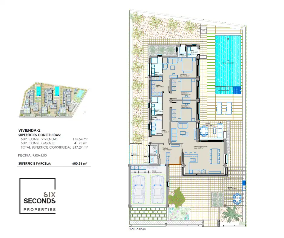 House with pool for sale in San Javier ciudad, imagen 2