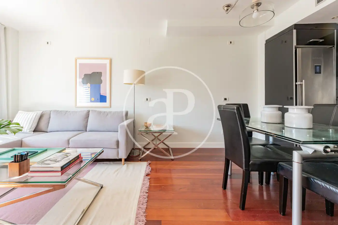 Wohnzimmer von Wohnung zum Verkauf in Madrid mit Klimaanlage, Heizung und Möbliert