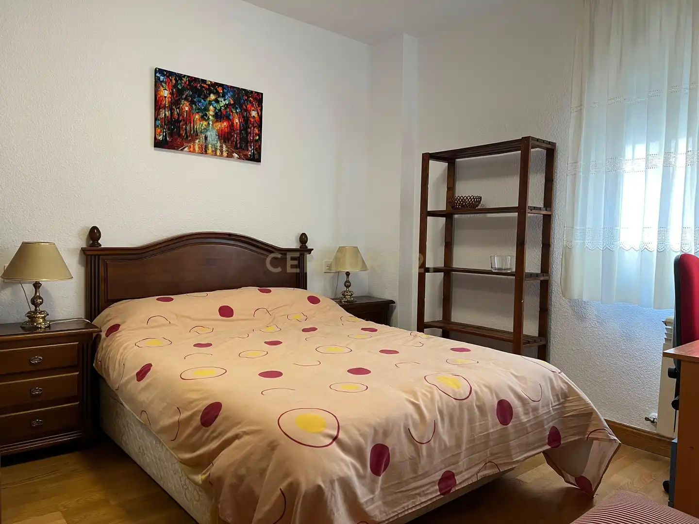 Dormitori de Apartament de lloguer en Granada amb Aire condicionat, Moblat i Forn