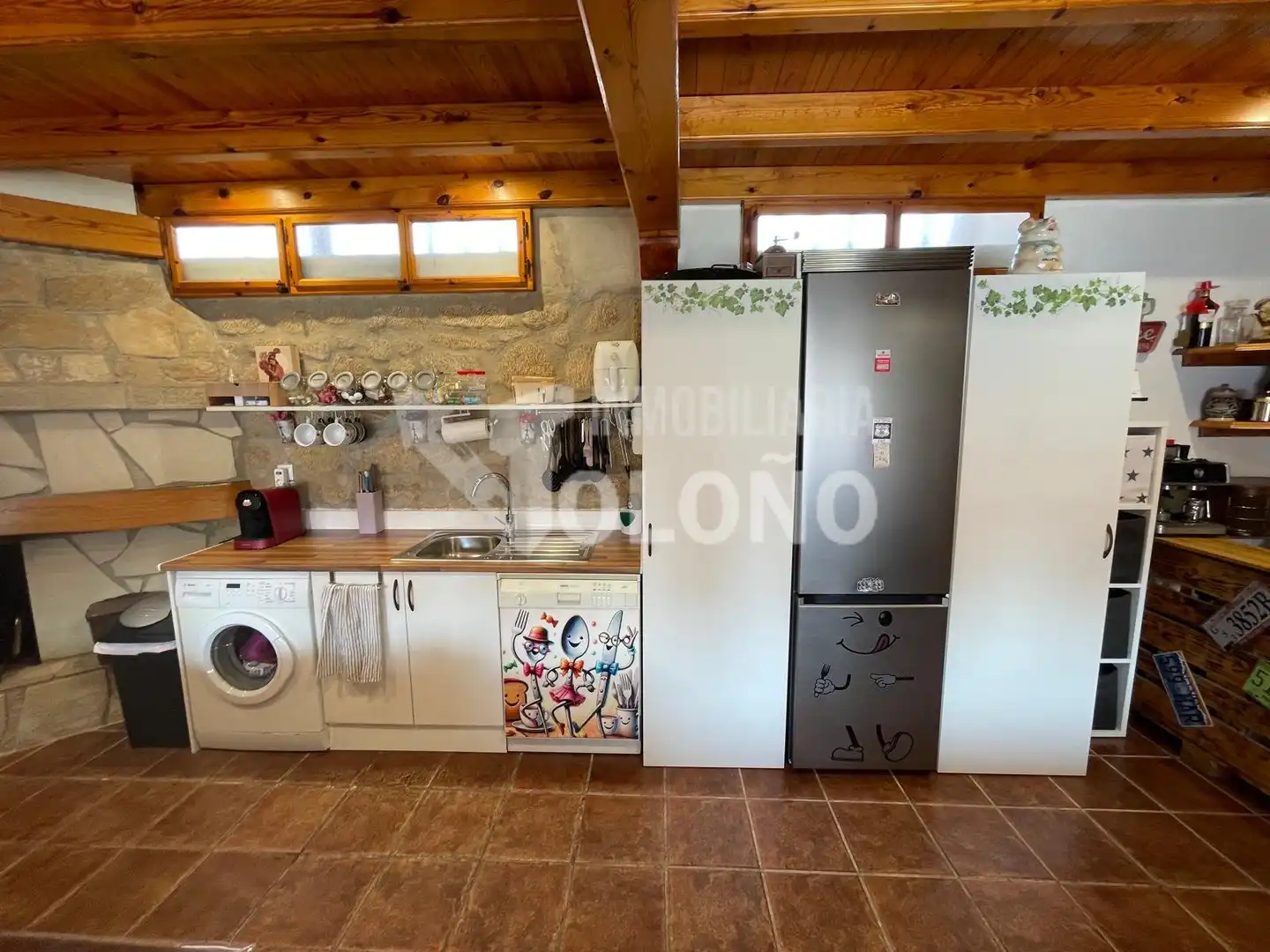 Cocina de Casa o chalet en venta en Rodezno con Calefacción, Jardín privado y Parquet