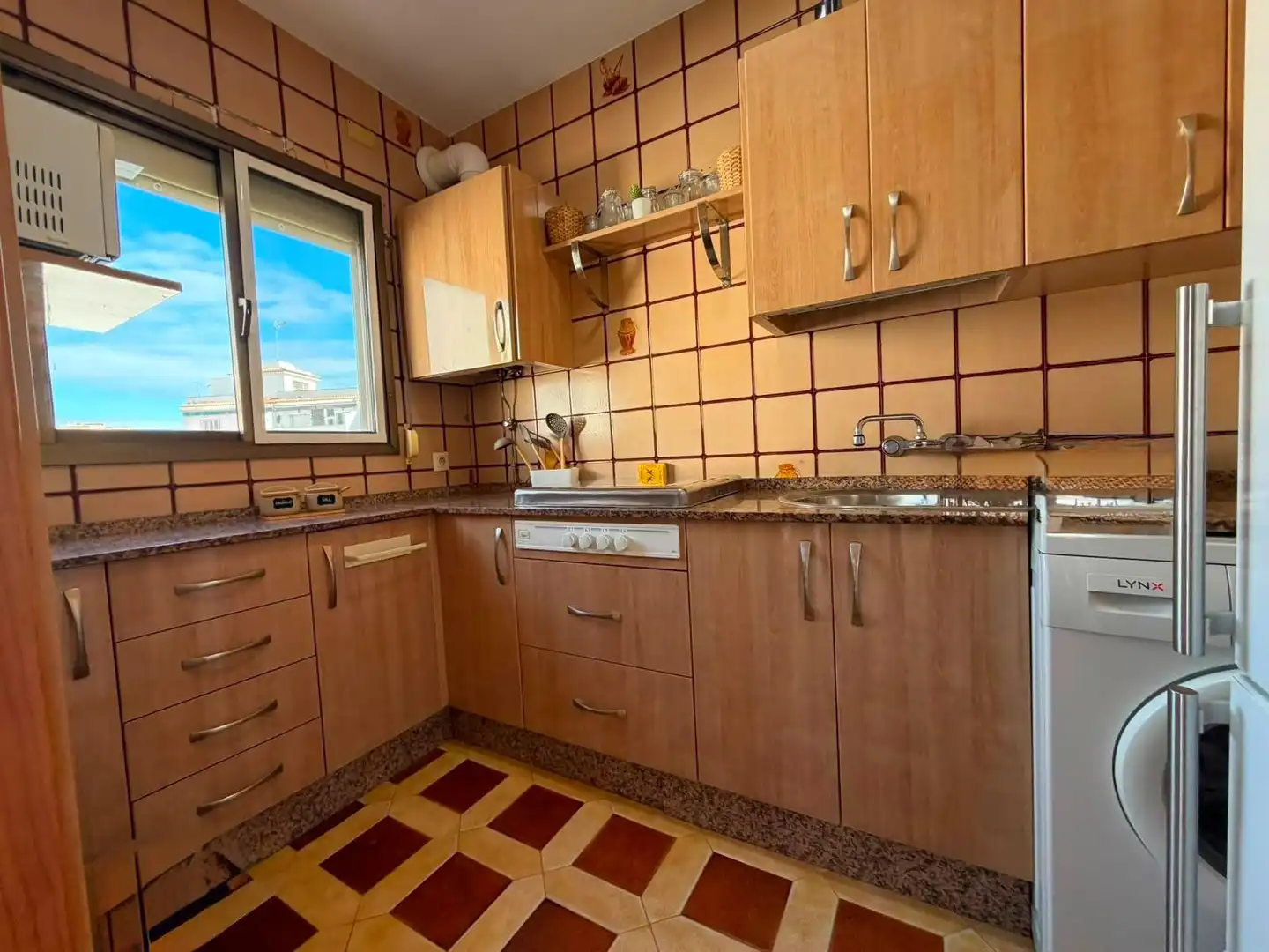 Kitchen of Flat for sale in Chipiona  with Terrace, Storage room and Furnished