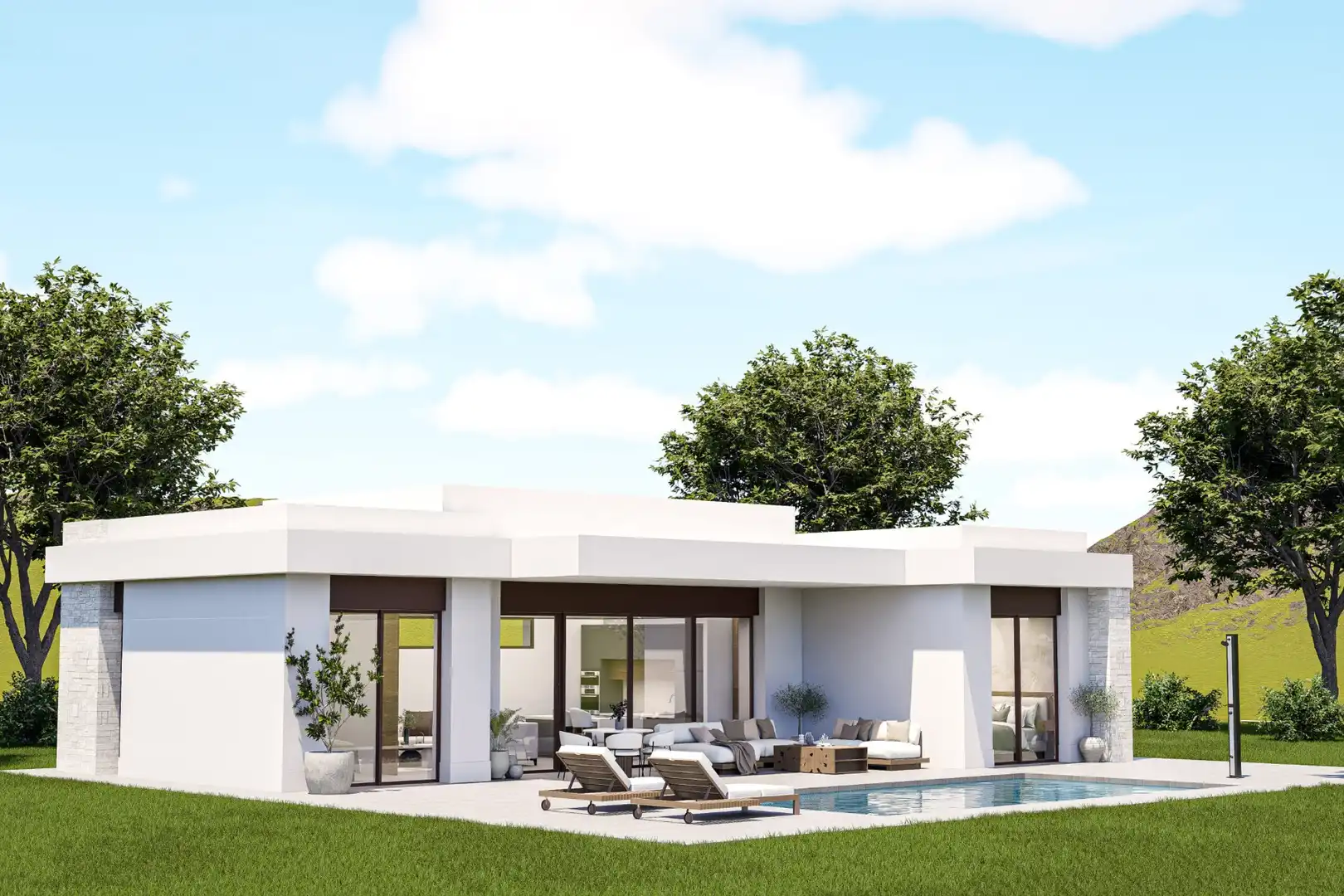 Maison avec piscine à vendre à Sax