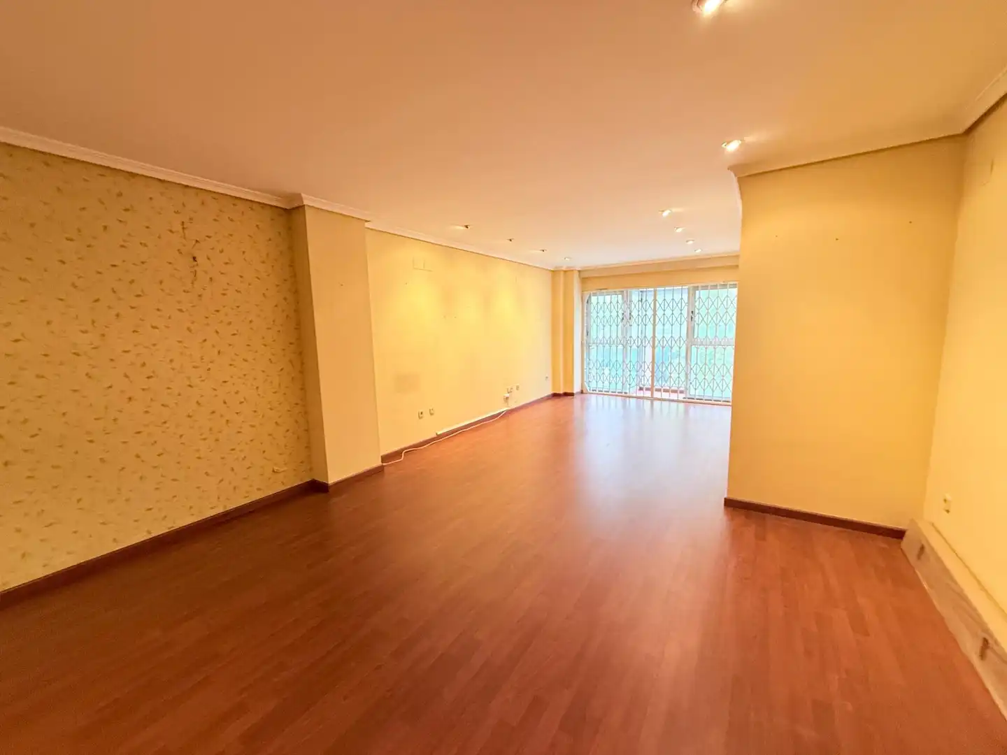 Wohnzimmer von Wohnung zum Verkauf in Valencia mit Parkett und Terrasse