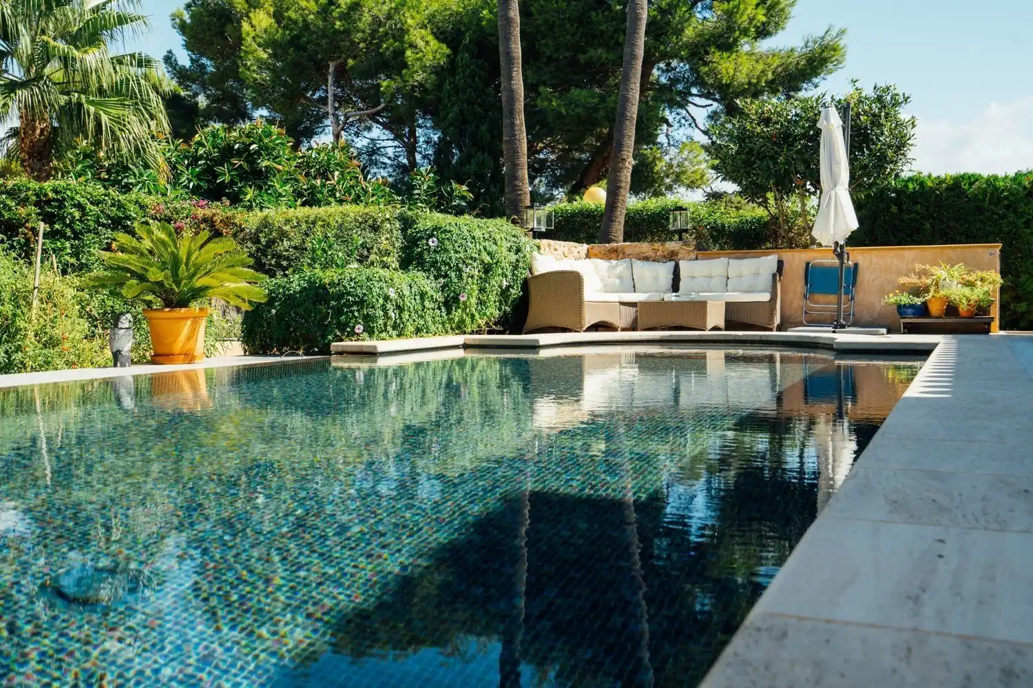 Piscina de Casa o xalet en venda en Llucmajor amb Aire condicionat, Jardí privat i Terrassa