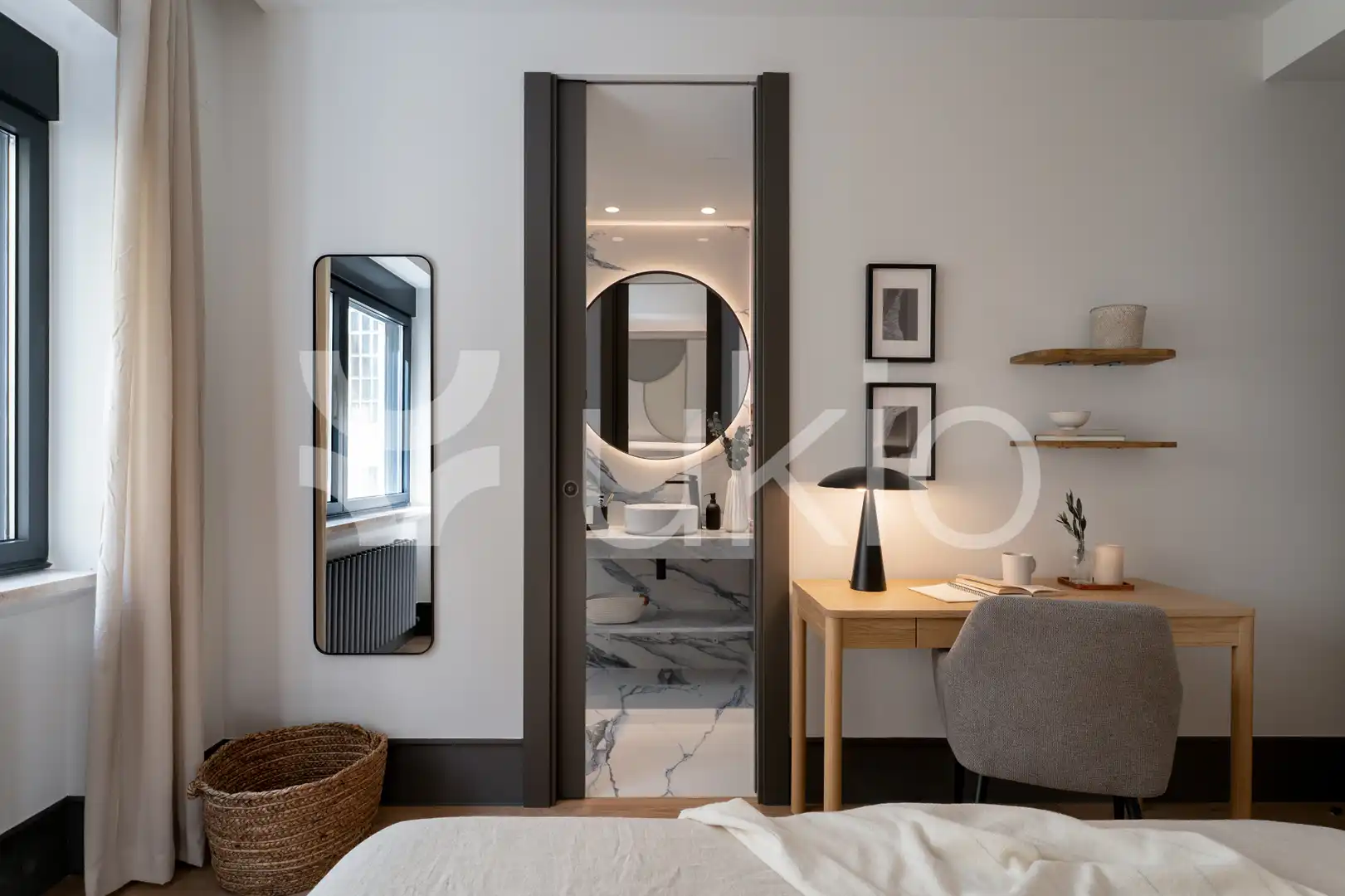 Bedroom of Apartments for rent in Madrid  with Air Conditioner, Heating and Terrace