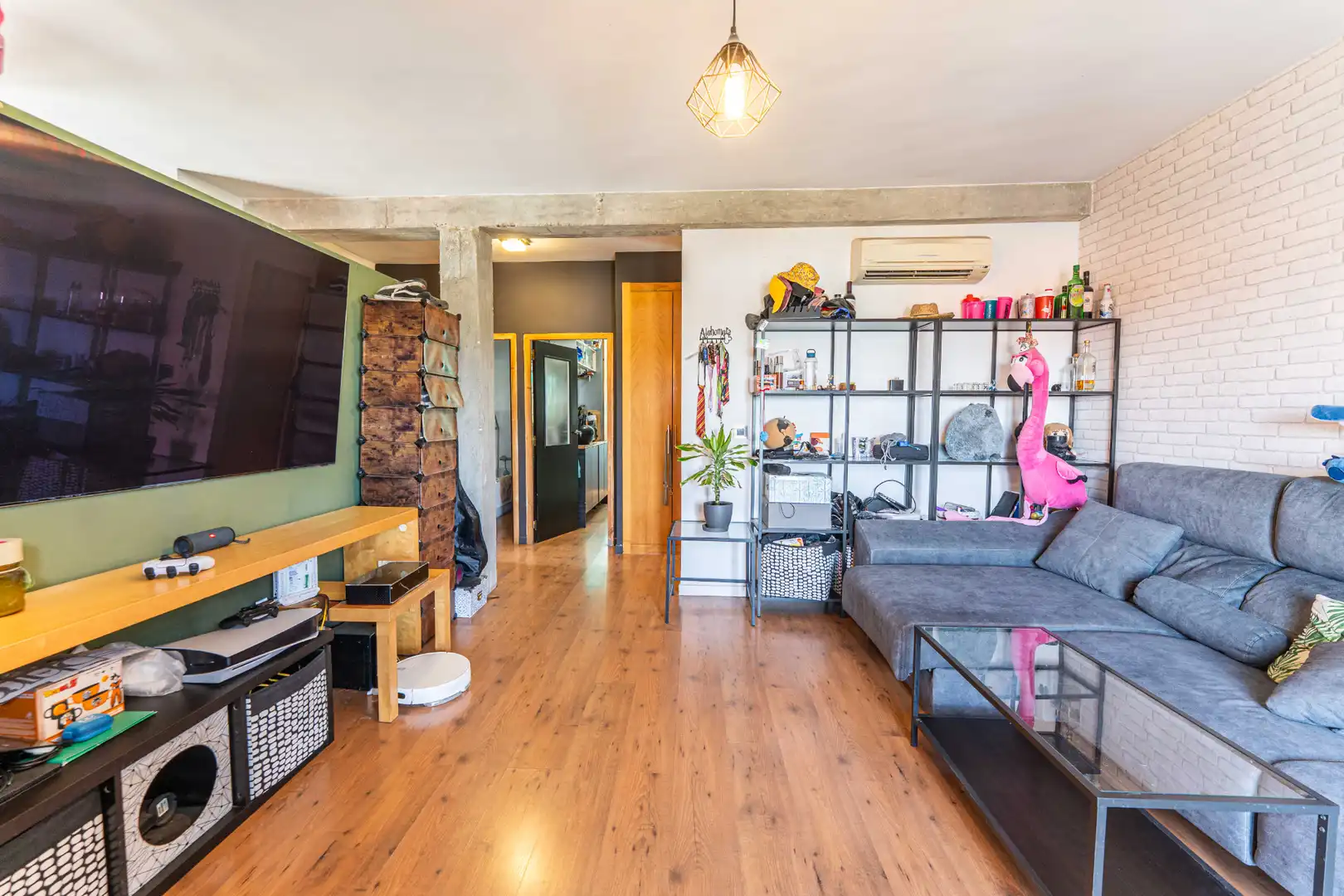 Living room of Flat for sale in Guadarrama  with Air Conditioner, Terrace and Internet