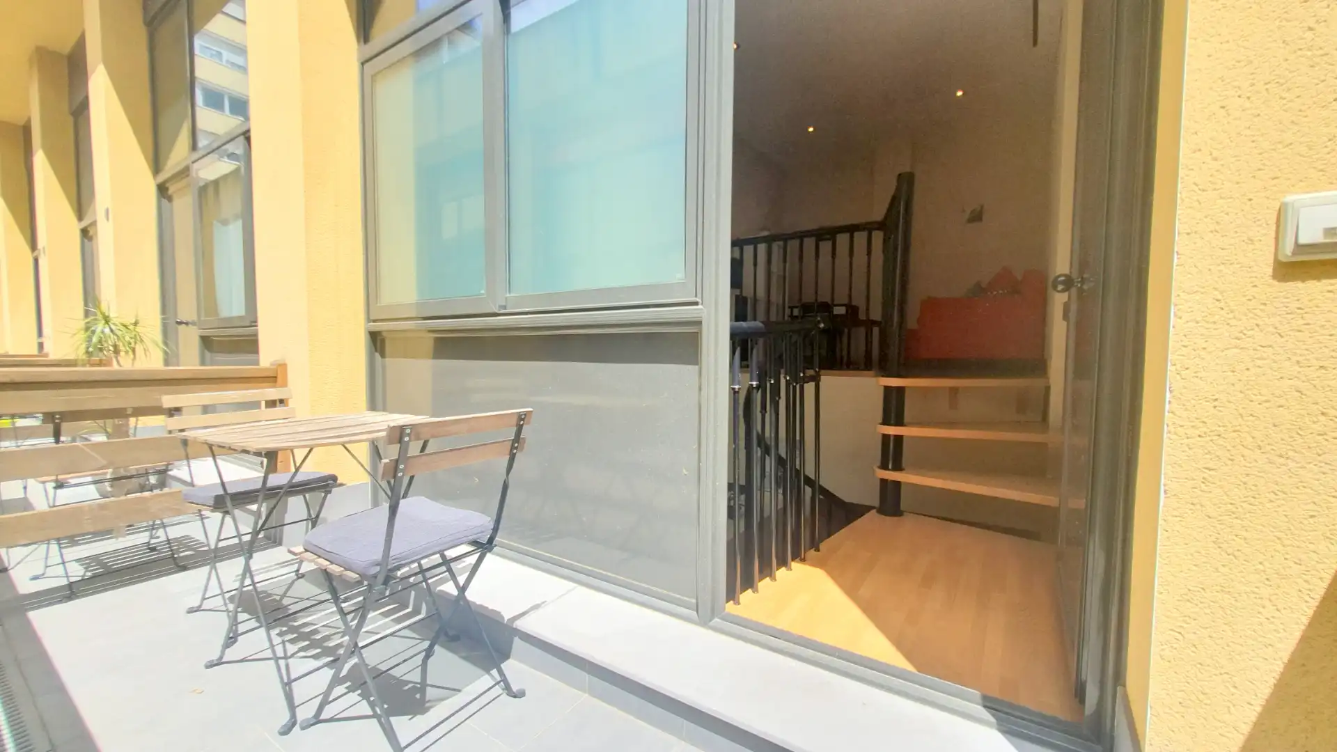 Terraza de Dúplex de alquiler en Barcelona con Aire acondicionado, Calefacción y Terraza