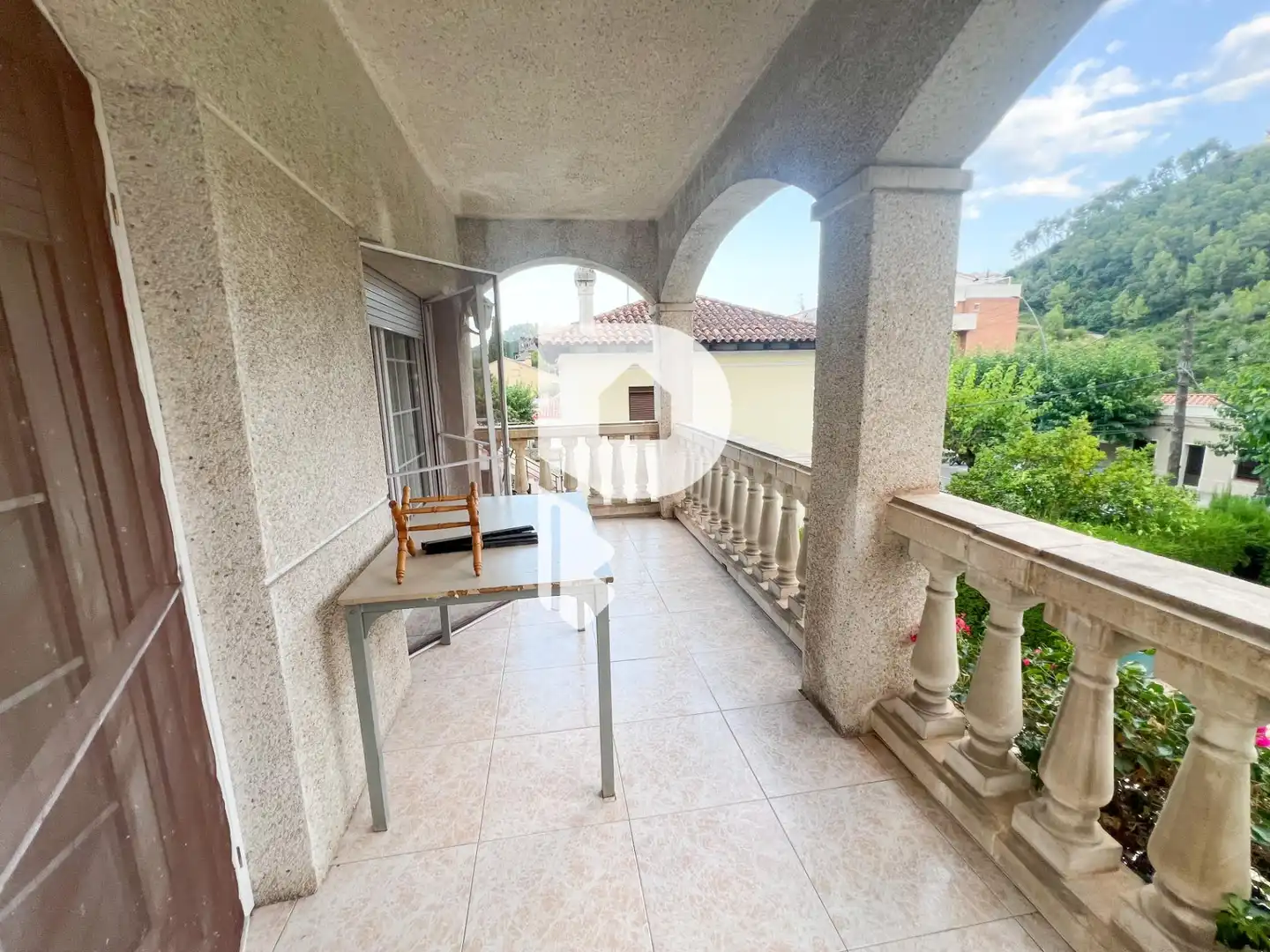 Vista exterior de Casa o chalet en venta en Vallirana con Calefacción, Jardín privado y Terraza
