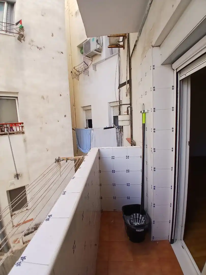 Balcony of Flat for rent in Badalona  with Parquet flooring and Balcony