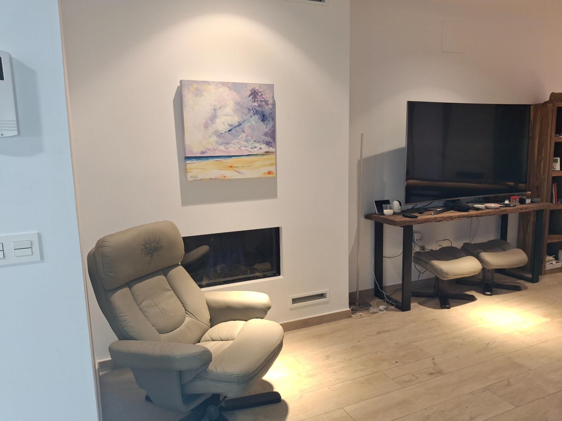 Living room of House or chalet to rent in Castellón de la Plana / Castelló de la Plana  with Heating, Terrace and Balcony