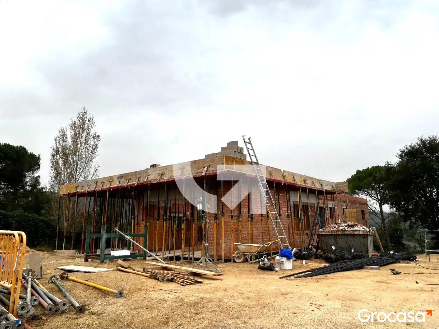 Exterior view of Houses for sale in Fogars de la Selva  with Air Conditioner, Heating and Private garden