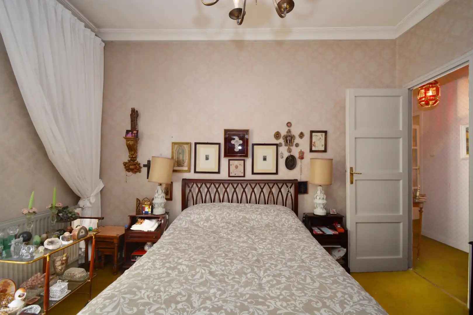 Schlafzimmer von Wohnung zum Verkauf in Madrid mit Heizung und Balkon