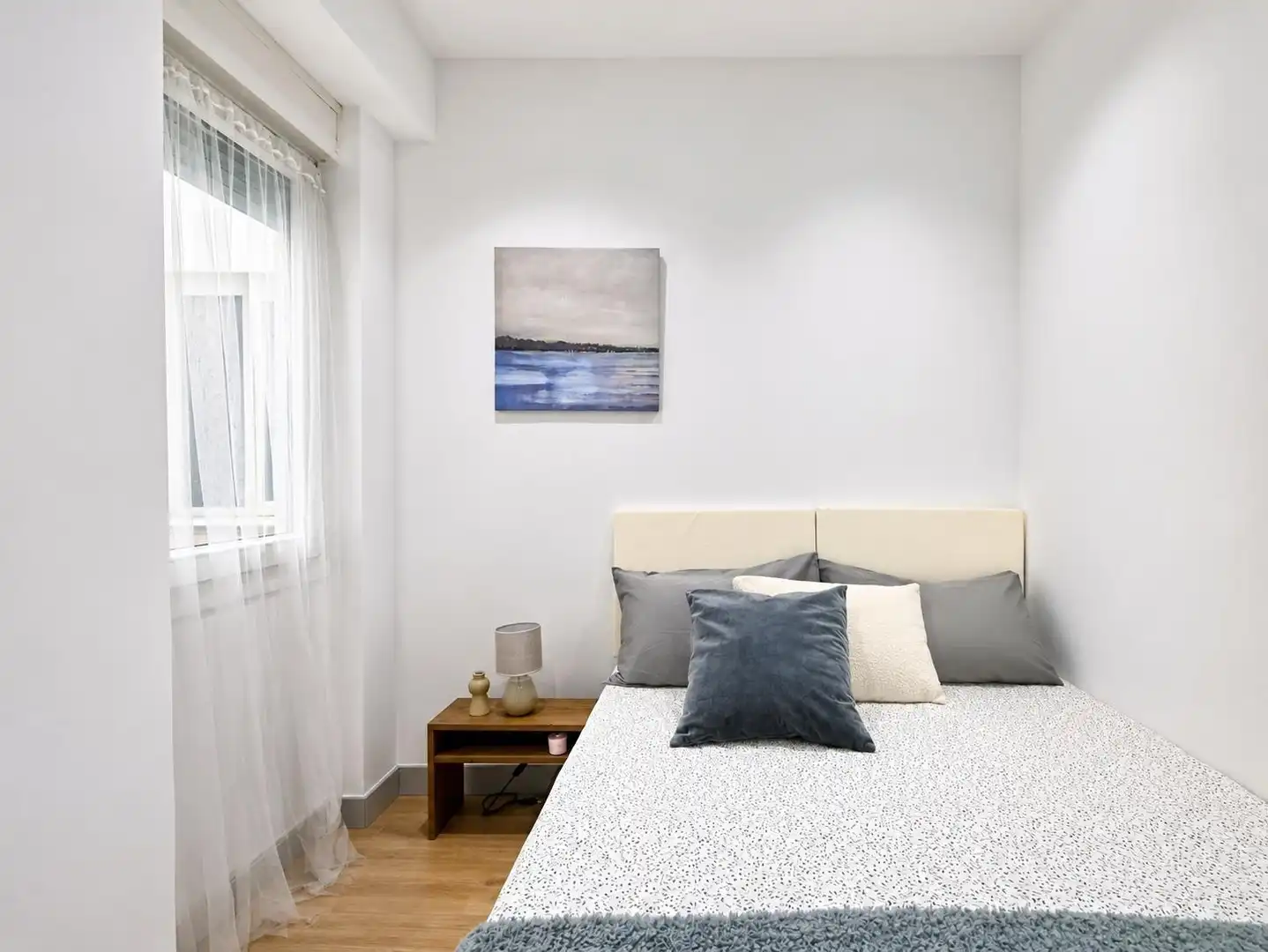 Schlafzimmer von Wohnung zum Verkauf in Madrid mit Klimaanlage und Heizung