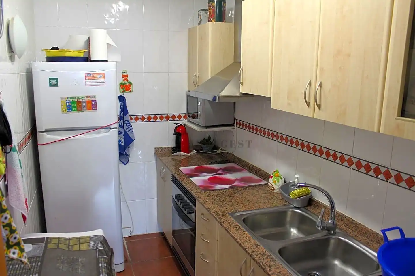 Cocina de Casa adosada en venta en Deltebre con Terraza, Amueblado y Piscina comunitaria