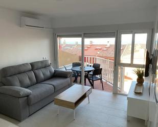 Sala d'estar de Loft de lloguer en La Manga del Mar Menor amb Aire condicionat i Terrassa