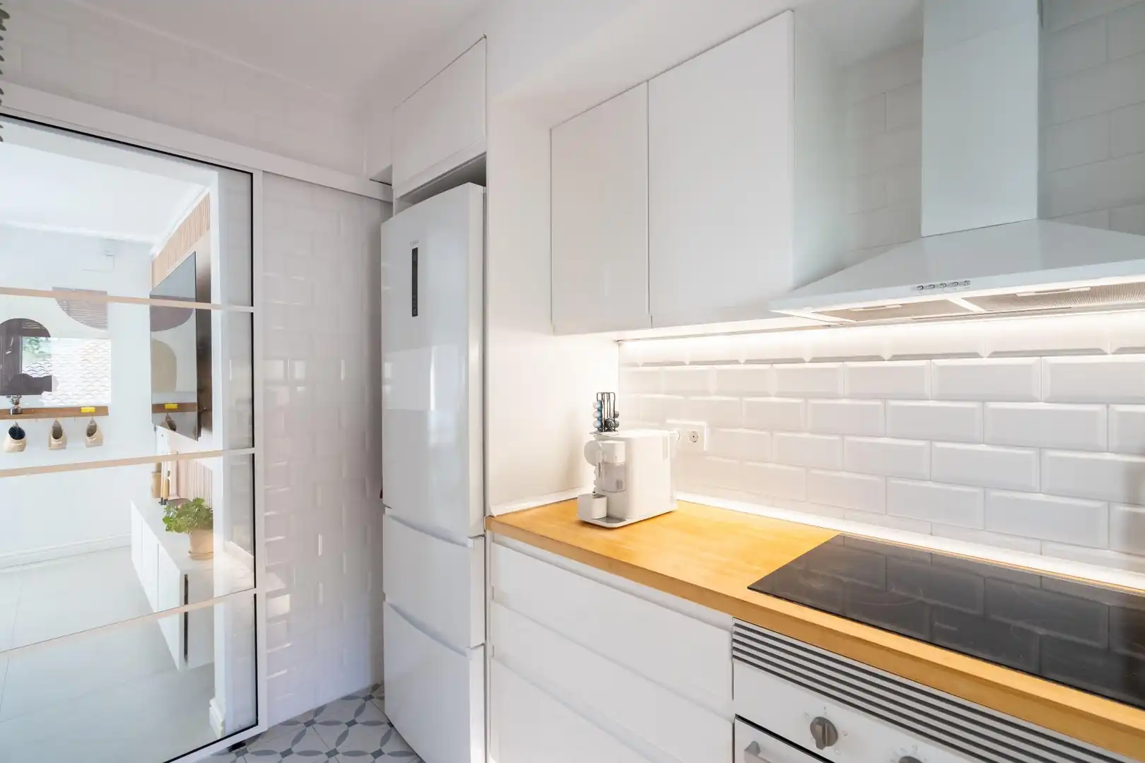 Cocina de Piso en venta en Sant Andreu de Llavaneres con Aire acondicionado, Amueblado y Balcón