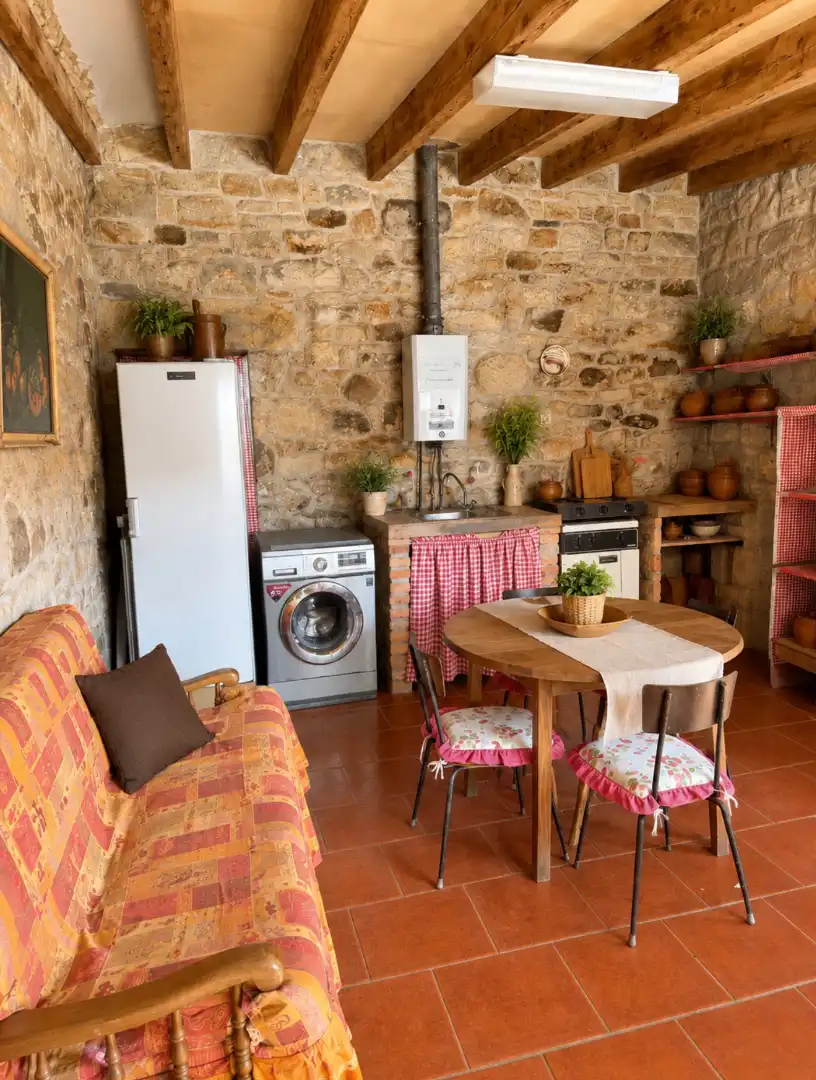 Cuina de Finca rústica en venda en Villaviciosa amb Calefacció, Jardí privat i Terrassa