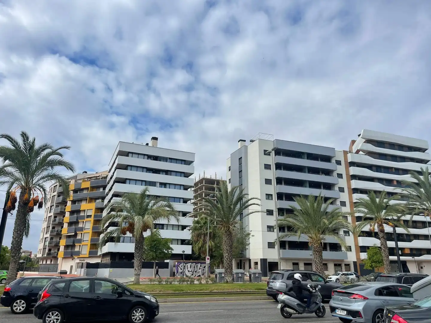 Vista exterior de Garatge en venda en Murcia