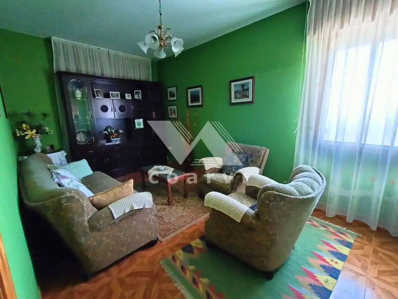 Wohnzimmer von Wohnung zum Verkauf in Trasmiras mit Privatgarten, Terrasse und Möbliert