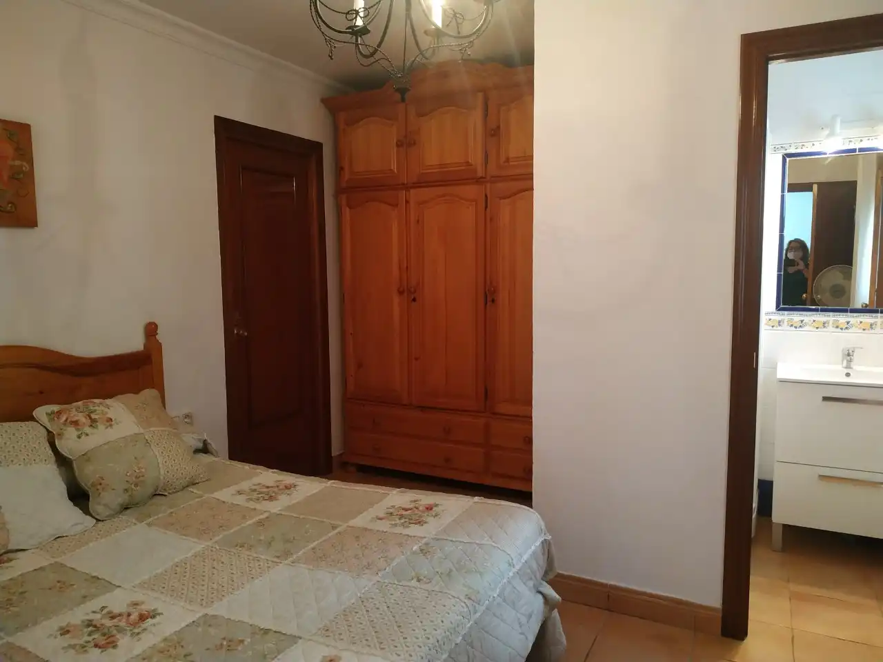 Habitación de Apartamento de alquiler en Sanlúcar de Barrameda con Aire acondicionado, Calefacción y Terraza