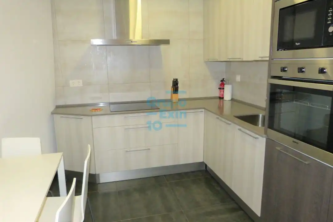 Küche von Wohnung zur Miete in Donostia - San Sebastián  mit Balkon