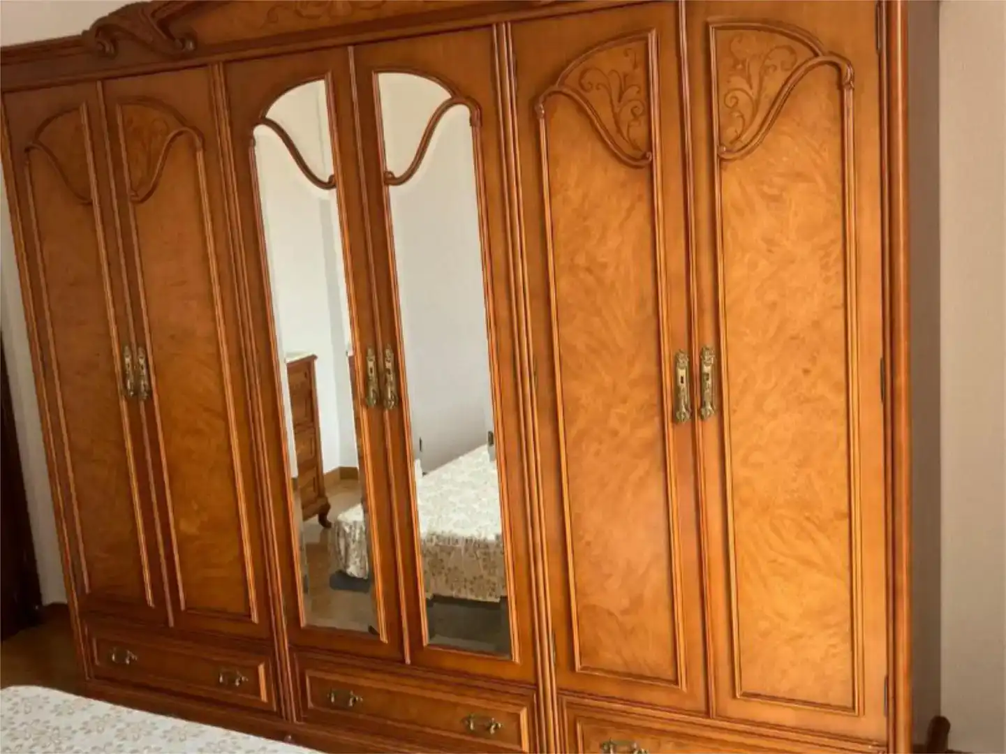 Bedroom of Flat for sale in Galilea  with Furnished and Balcony