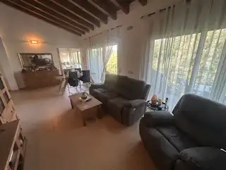 Sala de estar de Casa o chalet en venta en Gualba con Aire acondicionado, Calefacción y Jardín privado