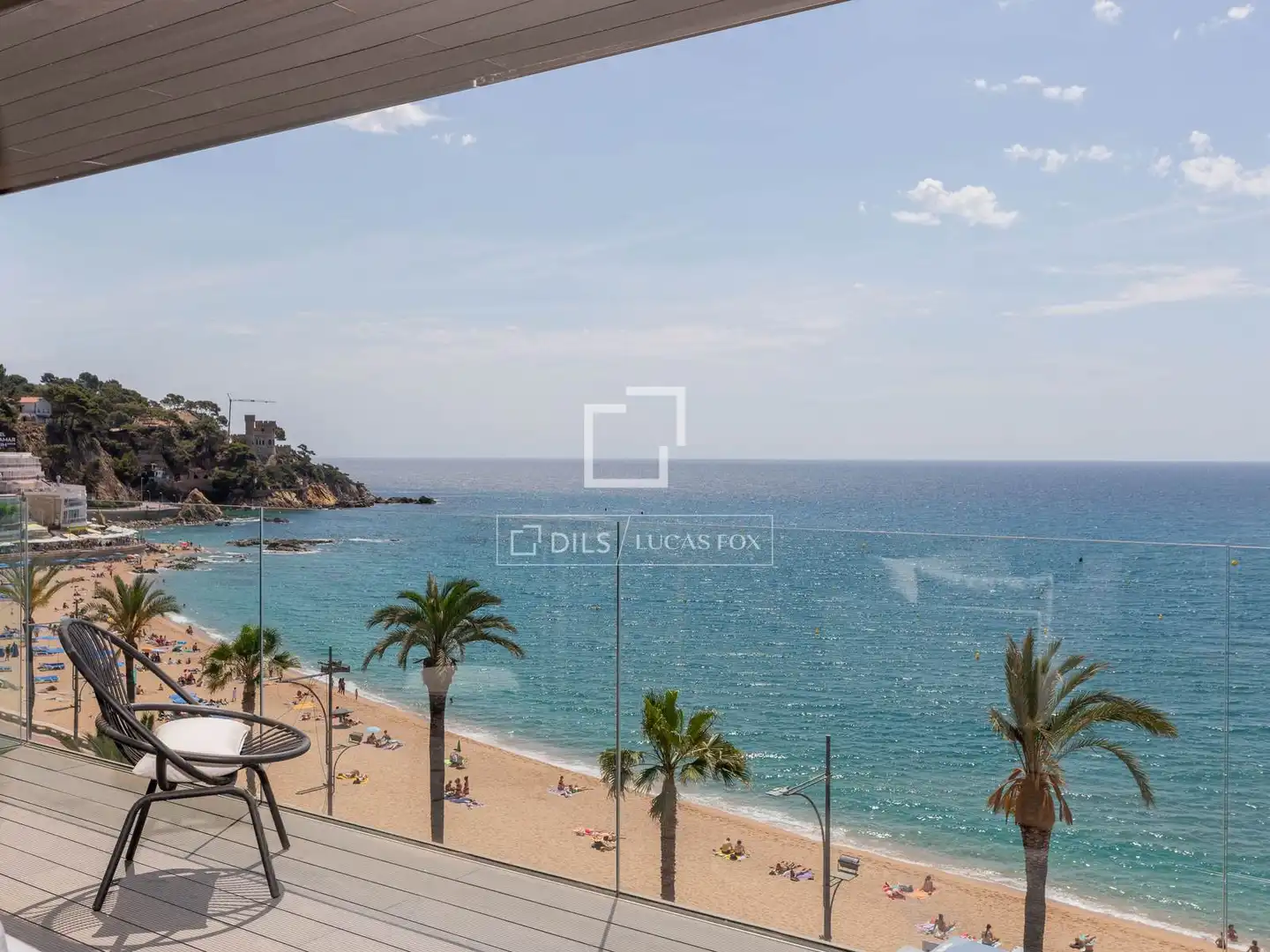 Balcony of Flat for sale in Lloret de Mar  with Air Conditioner, Heating and Terrace