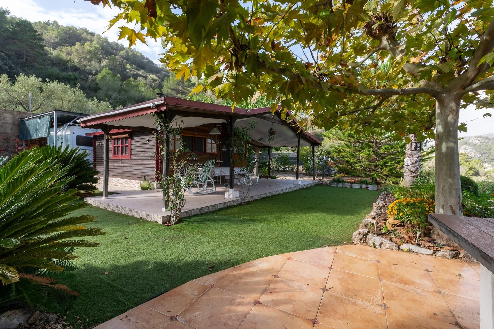 Terrace of Country house for sale in Barx  with Private garden and Terrace
