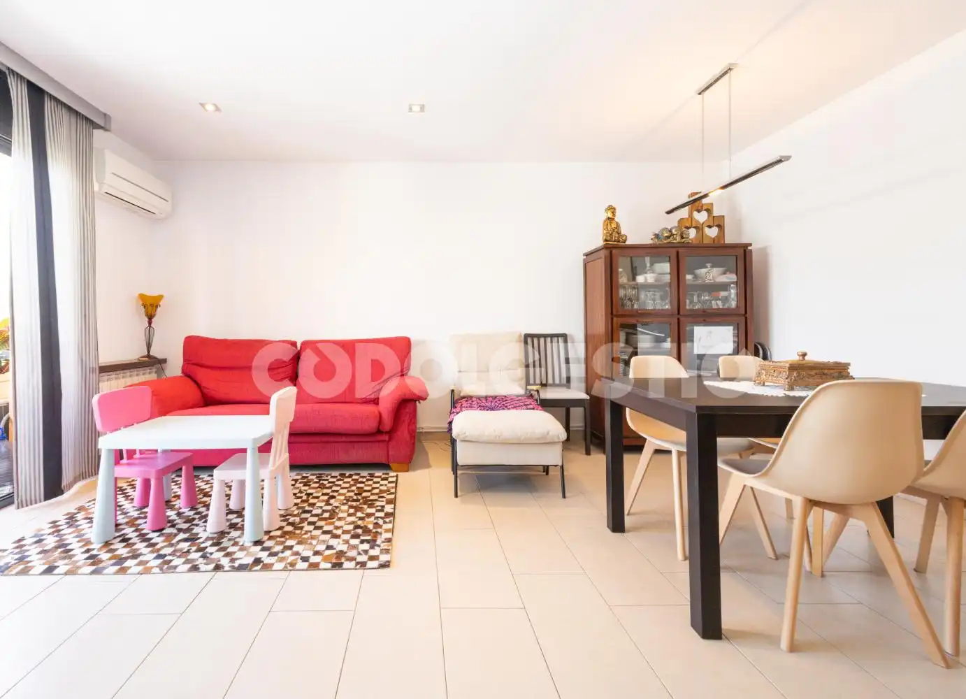 Sala de estar de Piso en venta en Torelló con Terraza y Balcón