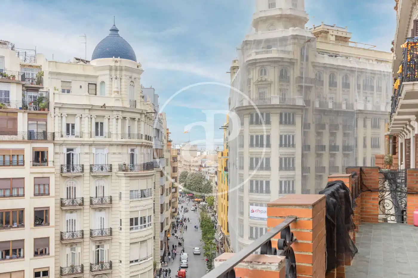 Vista exterior de Pis de lloguer en Valencia amb Aire condicionat, Calefacció i Terrassa