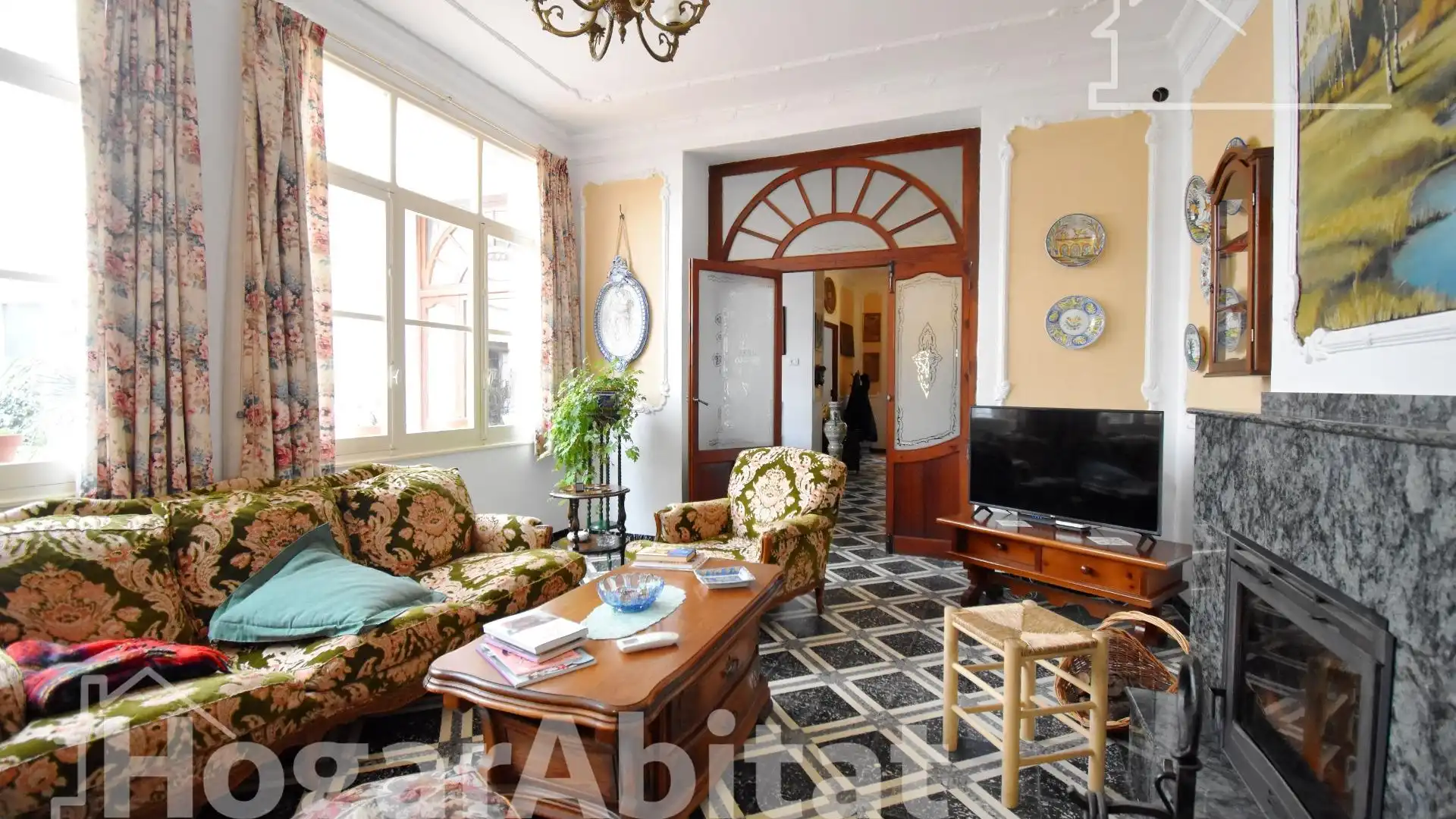 Sala d'estar de Casa o xalet en venda en Vilallonga / Villalonga amb Aire condicionat, Terrassa i Traster