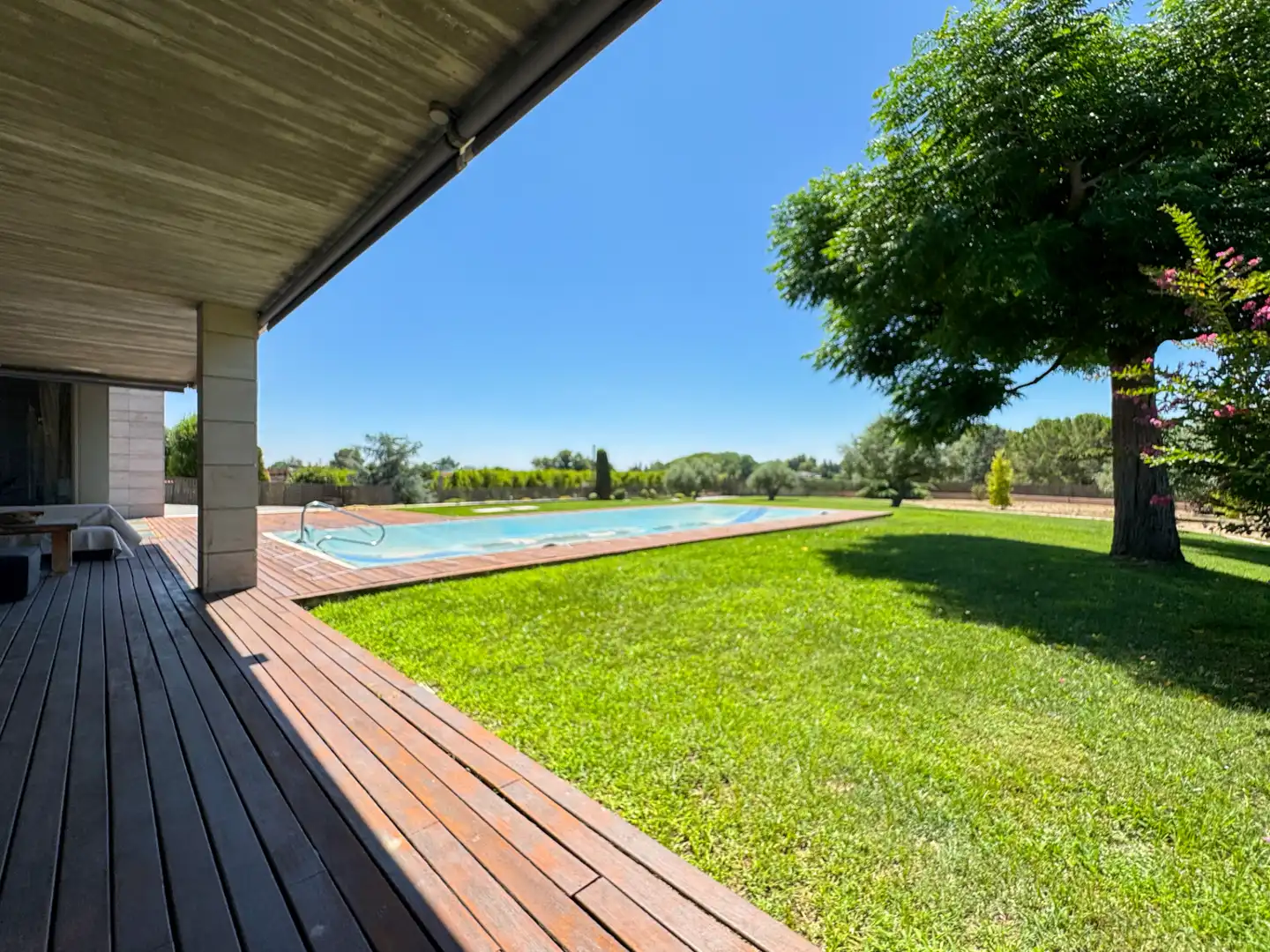 Piscina de Casa o xalet en venda en Lleida amb Aire condicionat, Calefacció i Jardí privat