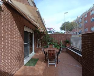 Terrace of Single-family semi-detached for sale in Xàtiva  with Air Conditioner, Heating and Private garden