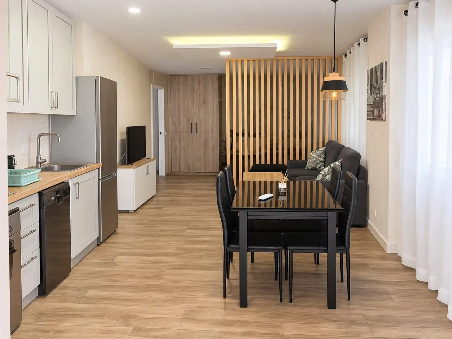 Sala de estar de Piso en venta en Hortaleza