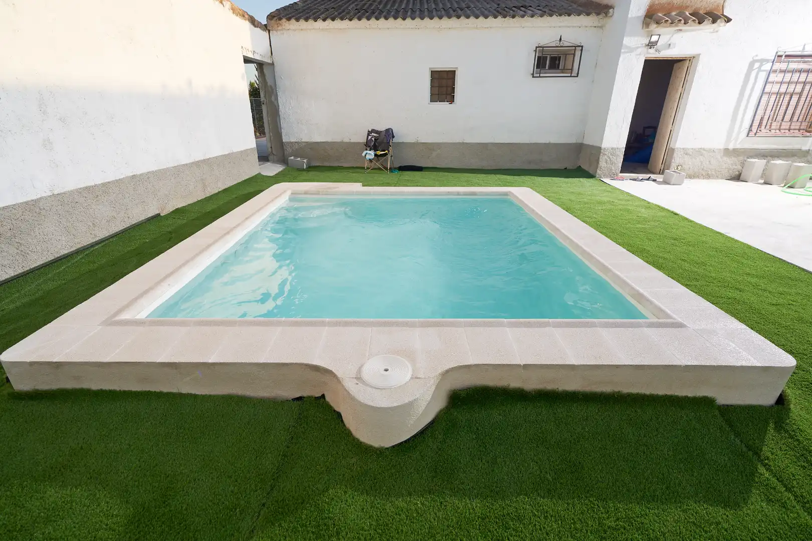Piscina de Casa o chalet en venta en Benamaurel con Jardín privado, Terraza y Piscina