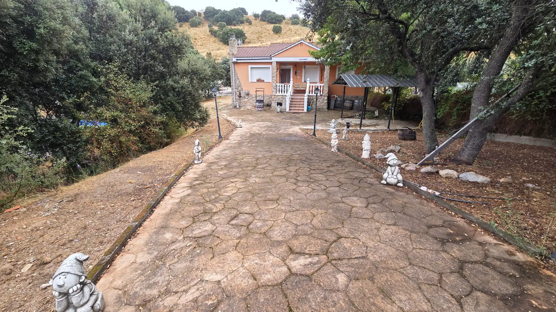 Vista exterior de Casa o chalet en venta en Maello con Calefacción, Jardín privado y Terraza