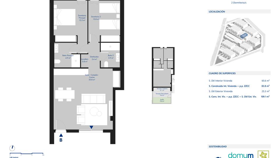 Photo 1 from new construction home in Flat for sale in Ocira  Parcela M, Arico, Santa Cruz de Tenerife