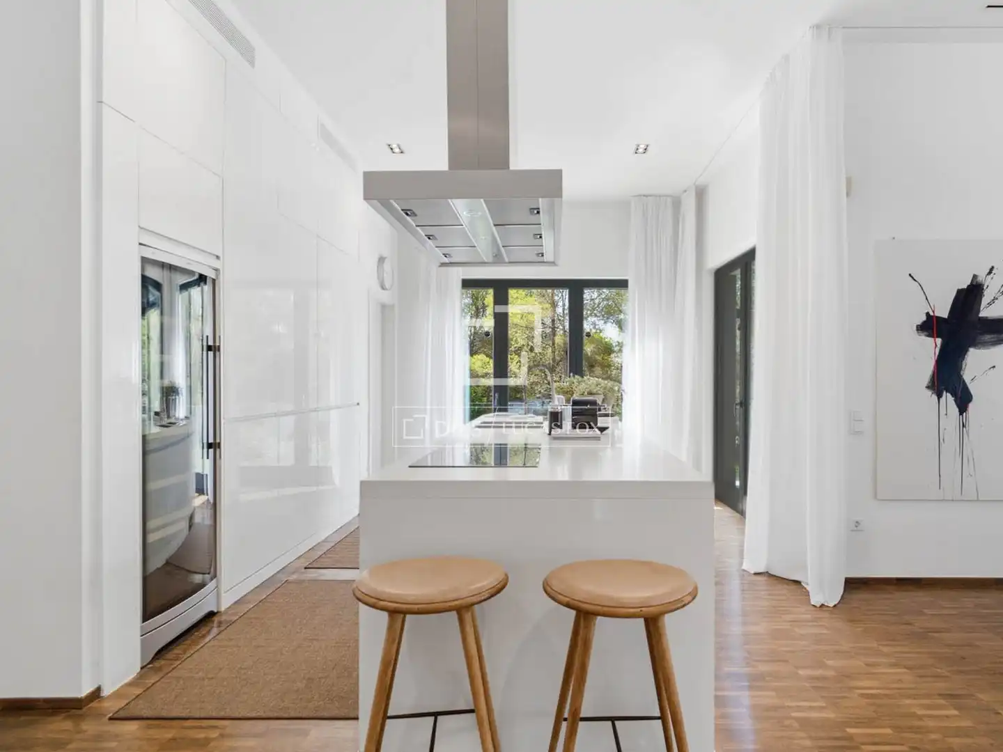Küche von Haus oder Chalet zur Miete in  Palma de Mallorca mit Klimaanlage, Heizung und Privatgarten