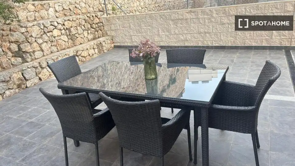 Terrace of Flat for rent in Cullera  with Air Conditioner, Heating and Furnished