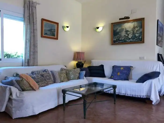 Sala d'estar de Casa o xalet en venda en Cartagena amb Calefacció, Jardí privat i Terrassa