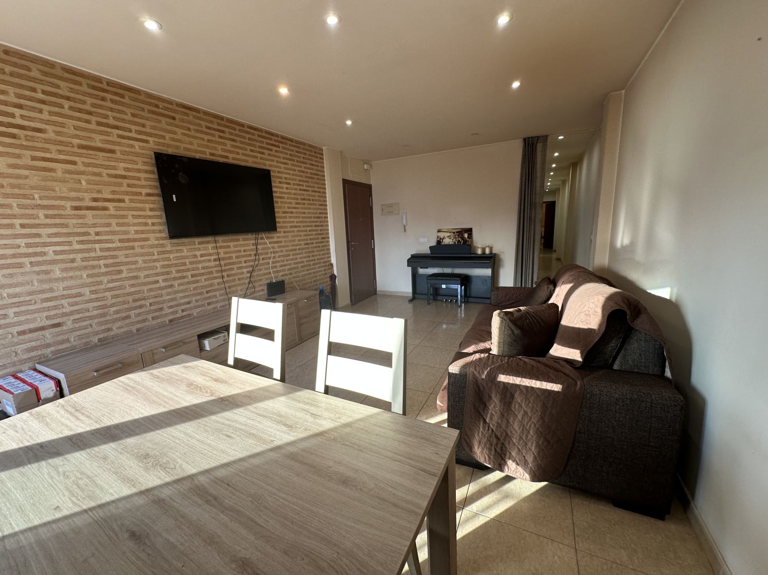 Living room of Flat for sale in Rafelbuñol / Rafelbunyol  with Terrace and Balcony