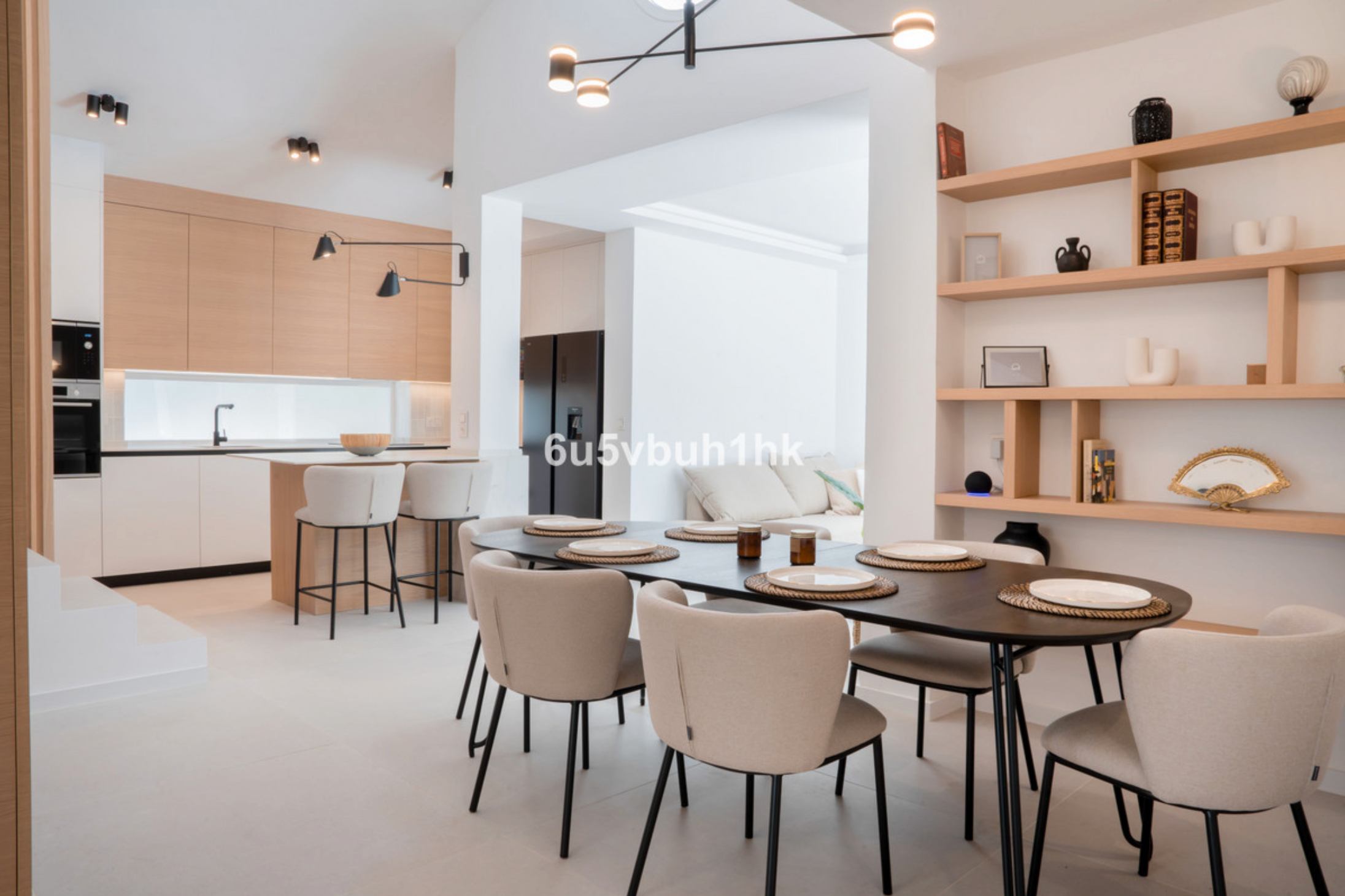 Dining room of Single-family semi-detached for sale in Estepona  with Air Conditioner, Private garden and Terrace