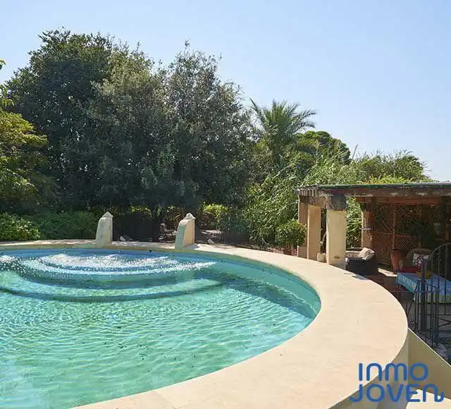 Piscina de Casa o chalet en venta en Mutxamel con Jardín privado, Terraza y Piscina