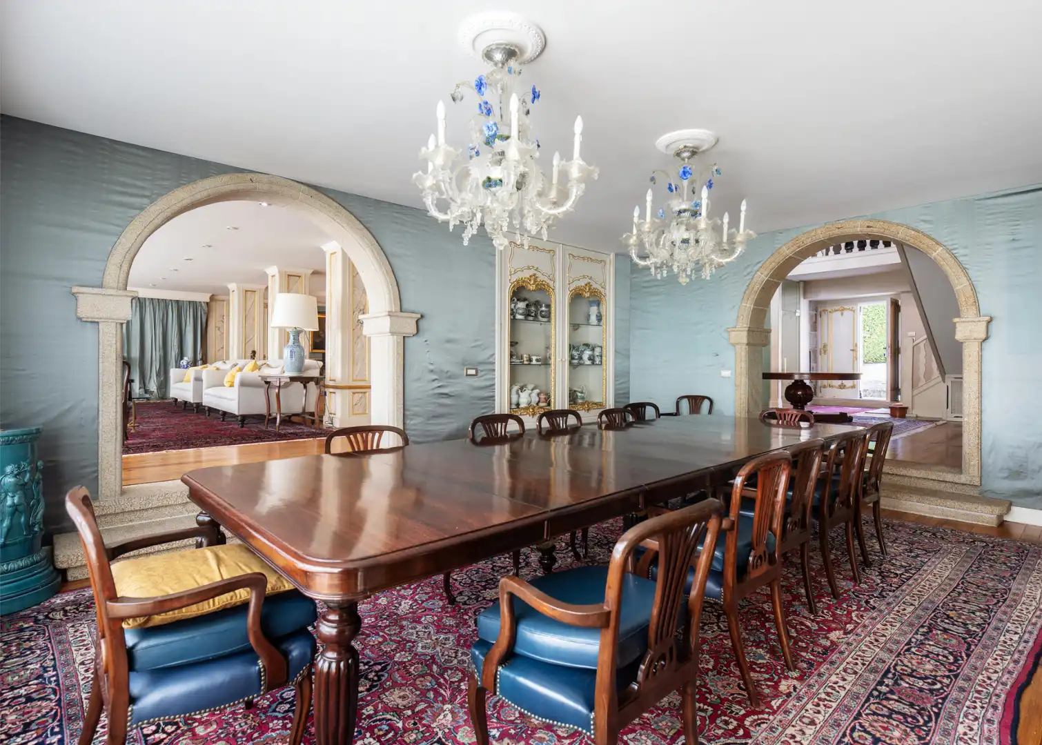 Comedor de Casa o chalet en venta en Culleredo con Calefacción, Jardín privado y Parquet