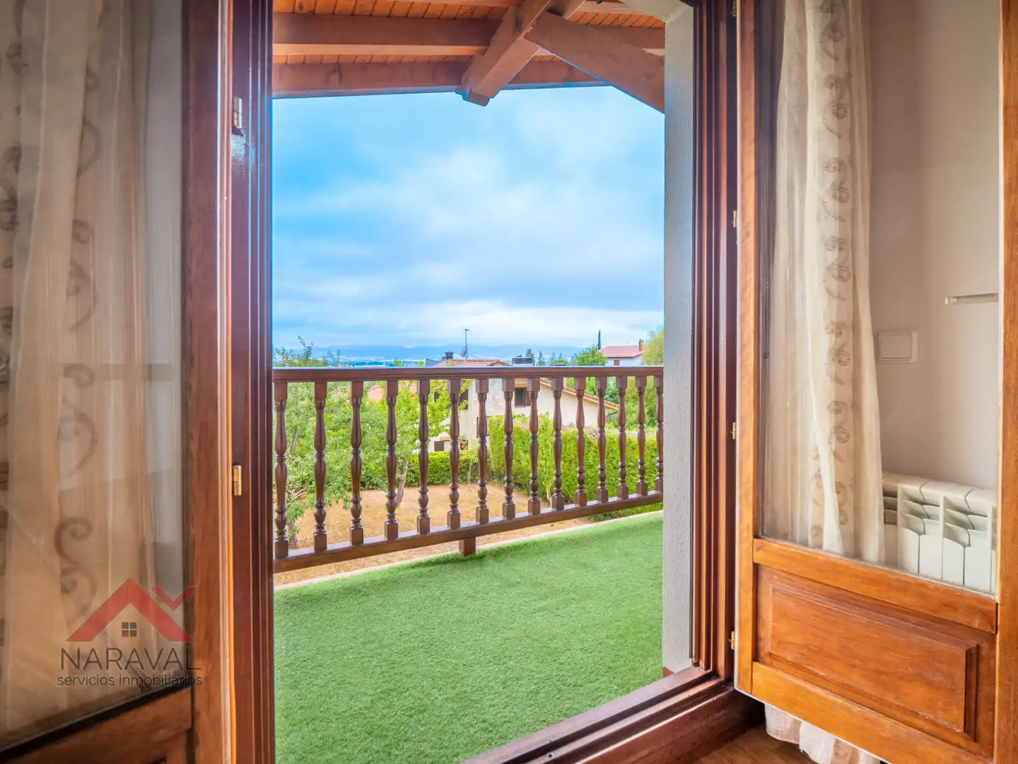 Terrassa de Casa o xalet en venda en Zigoitia amb Calefacció, Jardí privat i Parquet