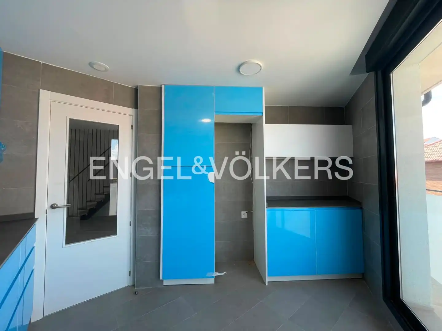 Cocina de Dúplex de alquiler en Pozuelo de Alarcón con Aire acondicionado, Calefacción y Terraza