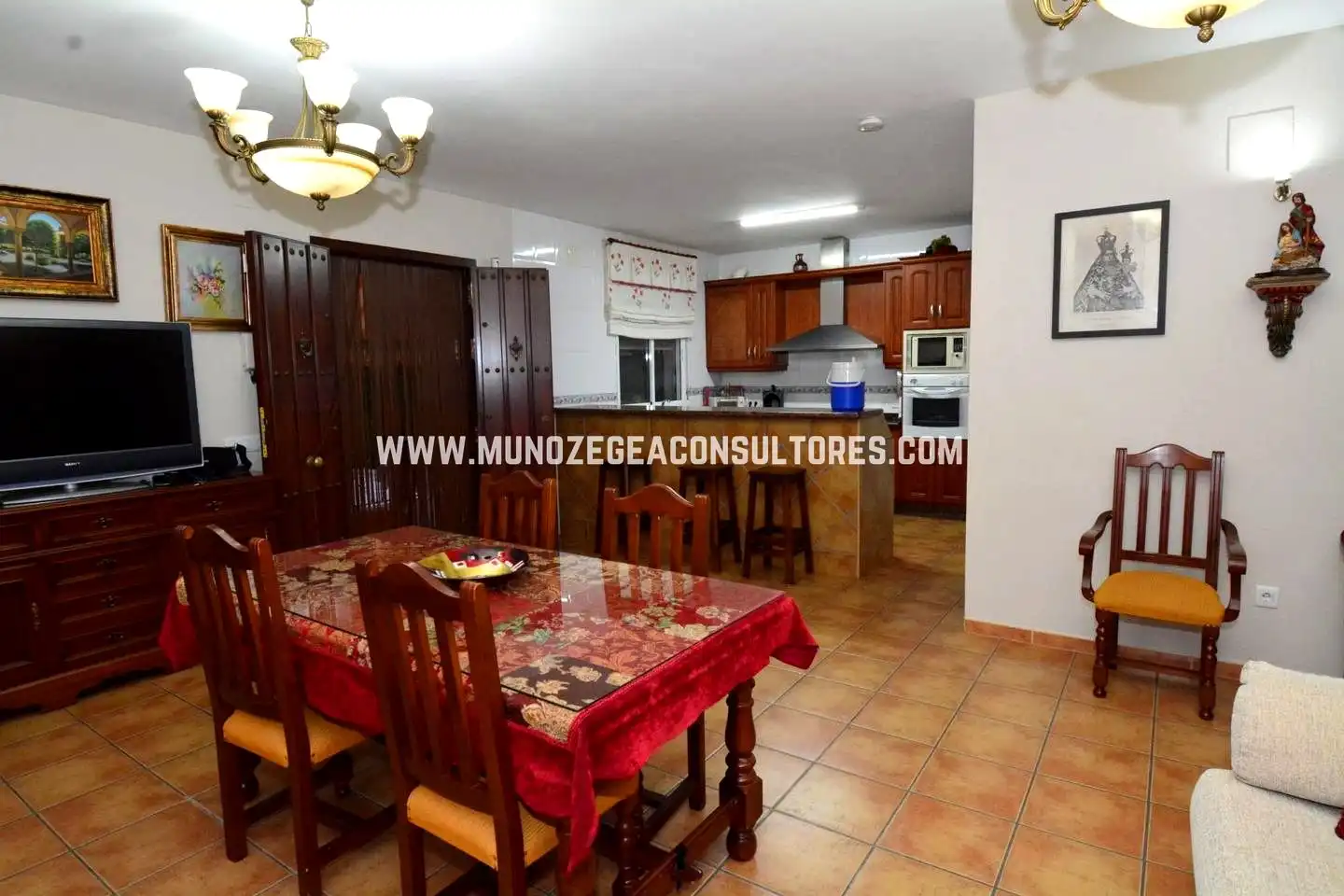 Cocina de Casa o chalet en venta en Lucena con Aire acondicionado, Jardín privado y Terraza